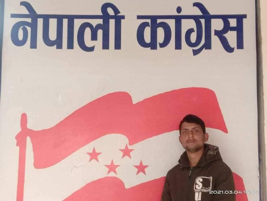 प्रदेशसभा क्षेत्र नम्बर १ को सचीवमा उम्मेद्बारी दिने युवा नेता विशाल आचार्यको घोषणा