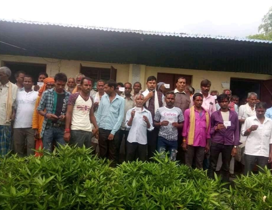 पूर्व गा.वि.स अध्यक्ष सहित  ५५ जना  राष्ट्रिय जनमोर्चा मा प्रवेश