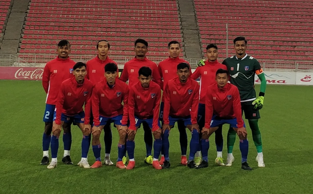 एसियन कप छनोटमा नेपालले आज इरानसँग खेल्दै