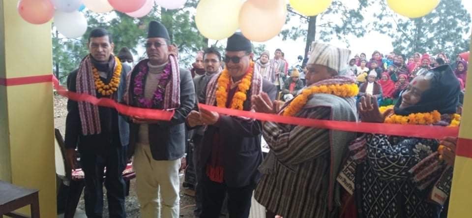 उदयमान जनजागृति क्लवको भवन उद्घाटन