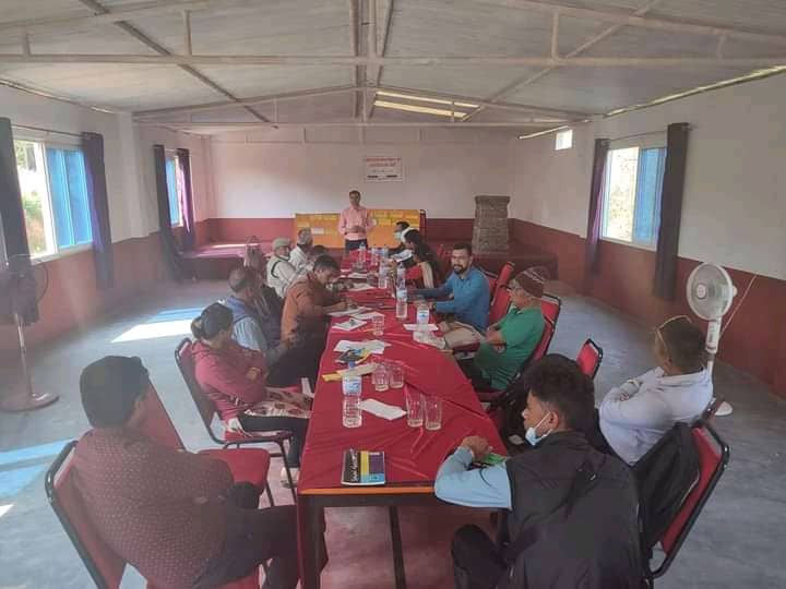 बगनासकाली गाँउपालिकामा क्षेमता बिकास तालिम सुरु