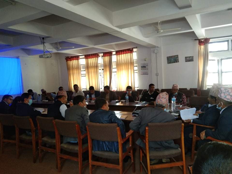जिल्ला प्रशासन कार्यालय गुल्मीकाे अयाेजनामा विपत व्यवस्थापन कार्यक्रम सम्पन्न