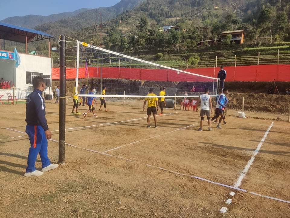 गुल्मीमा पहिलो चोटी जिल्ला स्तरिय भलिबल रनिङ्ग कप प्रतियोगिता सम्पन्न