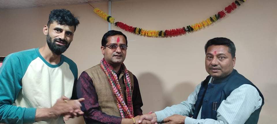 प्रेस युनियन गुल्मीद्वारा पत्रकार घिमिरेलाई सम्मान