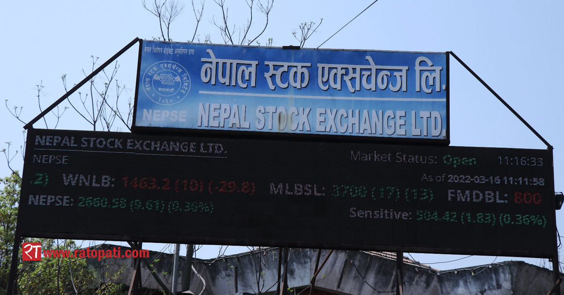 आज नेप्से बन्द, सेयर कारोबार नहुने