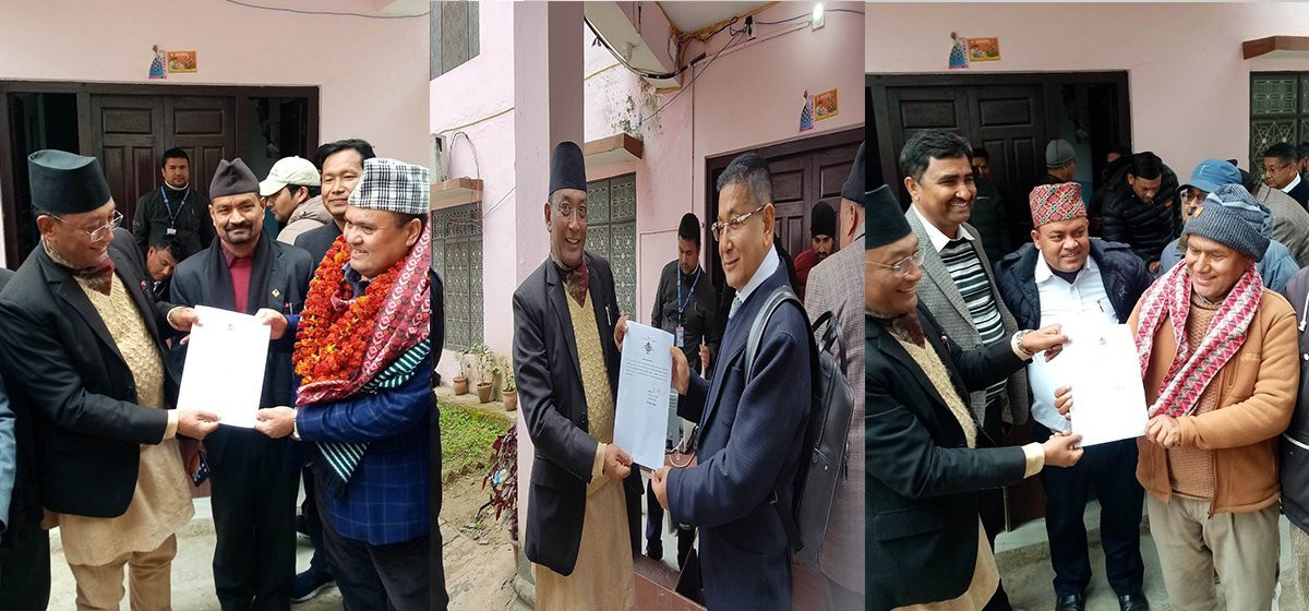 लुम्बिनीमा राष्ट्रियसभा सदस्यका लागि आज निर्वाचन हुँदै, तीन उम्मेदवार प्रतिस्पर्धामा