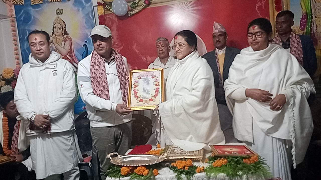 गुल्मीमा  श्रेष्ठ परिवारद्धारा तपश्या धाम निर्माण