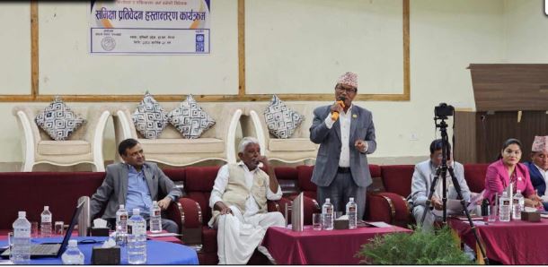 लुम्बिनी प्रदेशका सभामुख घर्तीले संघीयता विरुद्ध दिए कडा अभिव्यक्ती