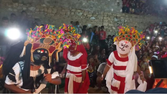 बुटवलमा पौराणिक भैरव नाच प्रदर्शन