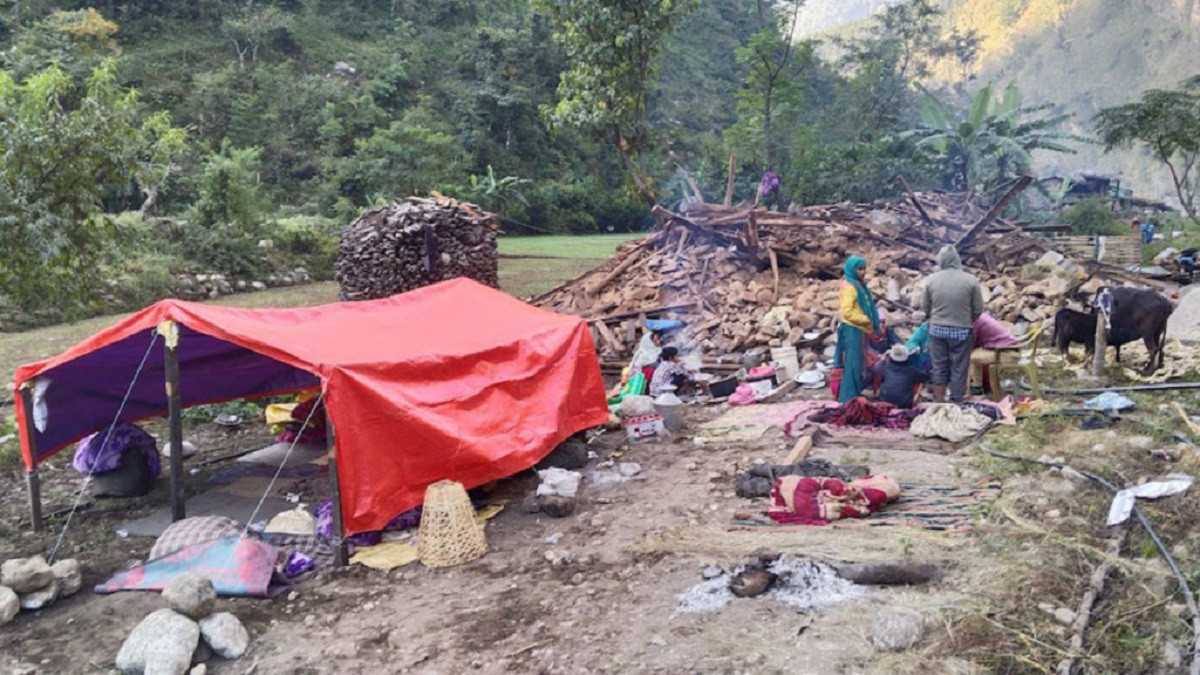 चिसोले ज्यान गुमाउने भूकम्पपीडितको संख्या १० पुग्यो