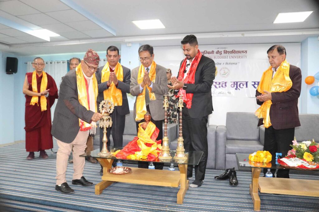 बौद्व शिक्षाबाट विश्वमा शान्ति फैलाउन सकिन्छ- प्रदेश प्रमुख शेरचन