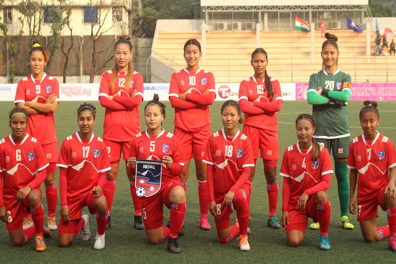 साफ यू–१९ महिला च्याम्पियनसिपमा नेपाल पहिलो खेल बंगलादेशसँग खेल्दैँ