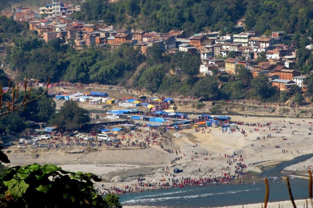 रिडीमा माघे सङ्क्रान्ति मेला भर्नेको भिड