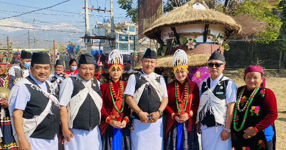 गुल्मीमा पहिलो पटक गुम्बामा गुरुङ समुदायले मनाए ल्होसार पर्व