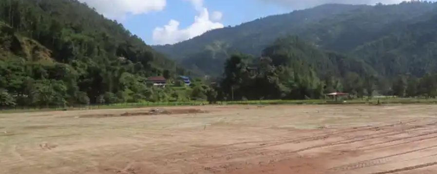 इस्माले क्रिकेट खेल मैदान सहितको ‘जैढुंगा बीपी पार्क’ निर्माण गर्दै