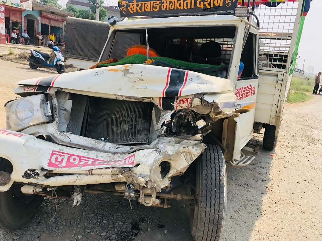 सैनामैनामा दुर्घटना हुँदा ८ जना घाईते, २ को अवस्था गम्भीर